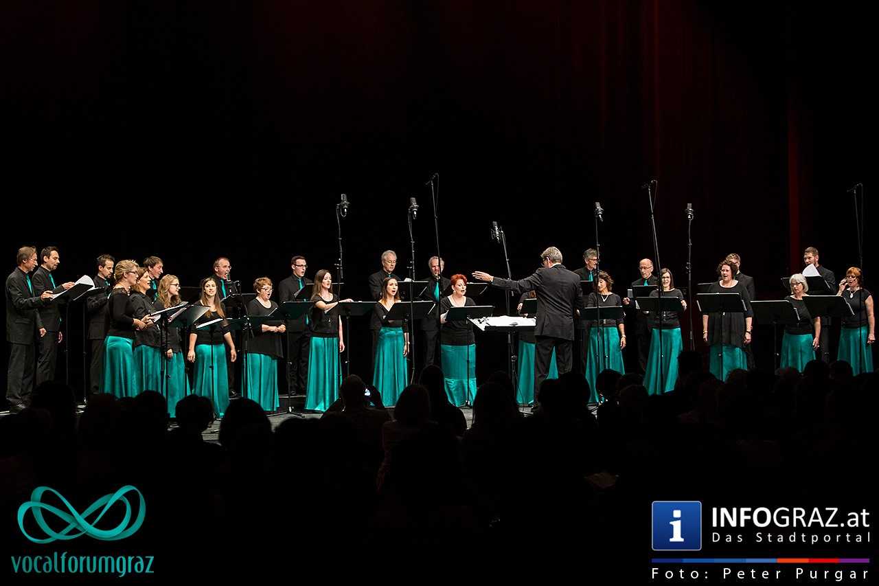 Uraufführung ‚New Carmina‘ und 30jähriges Chorjubiläum des Vocalforum Graz. - 070