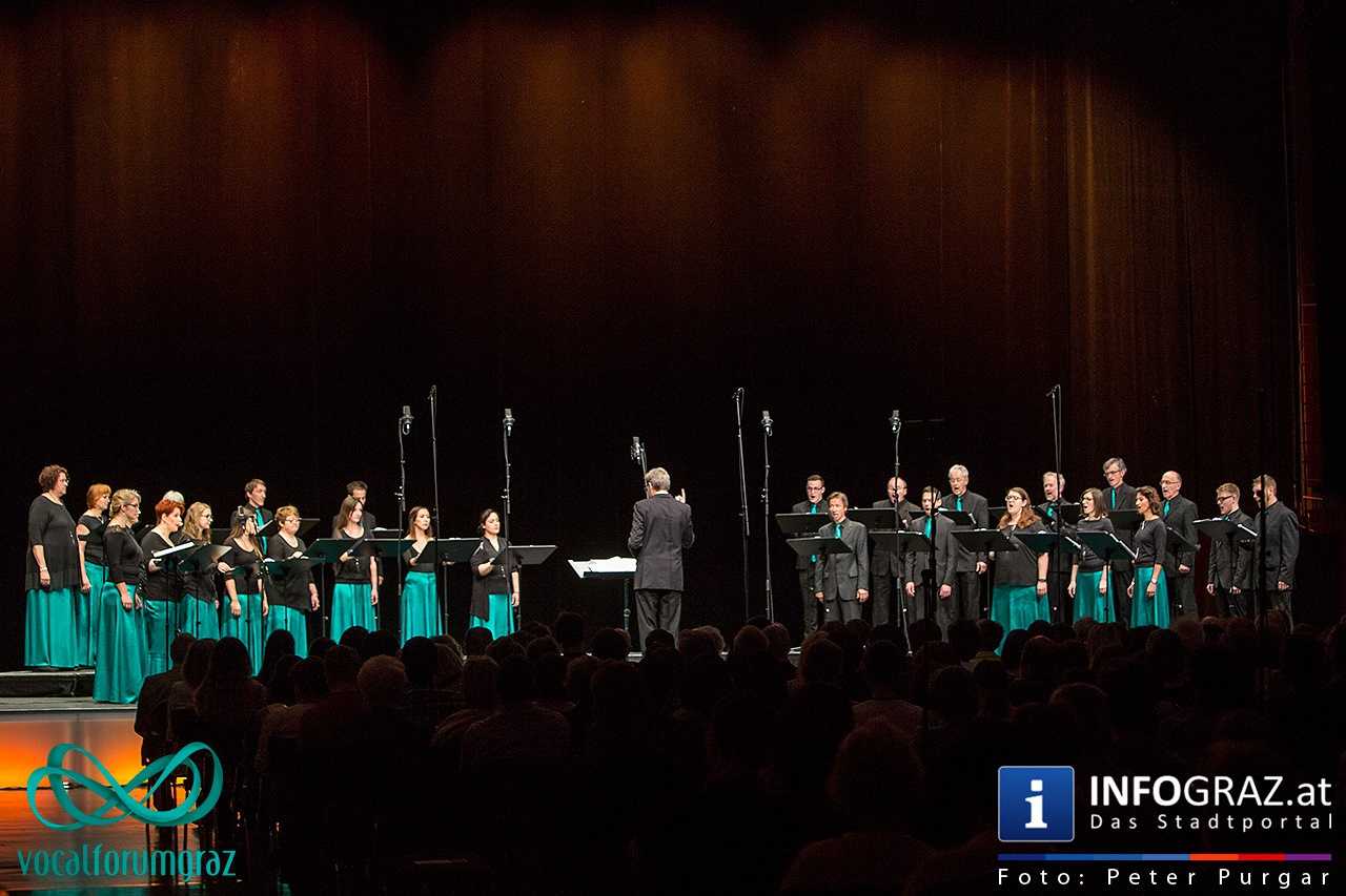 Uraufführung ‚New Carmina‘ und 30jähriges Chorjubiläum des Vocalforum Graz. - 136