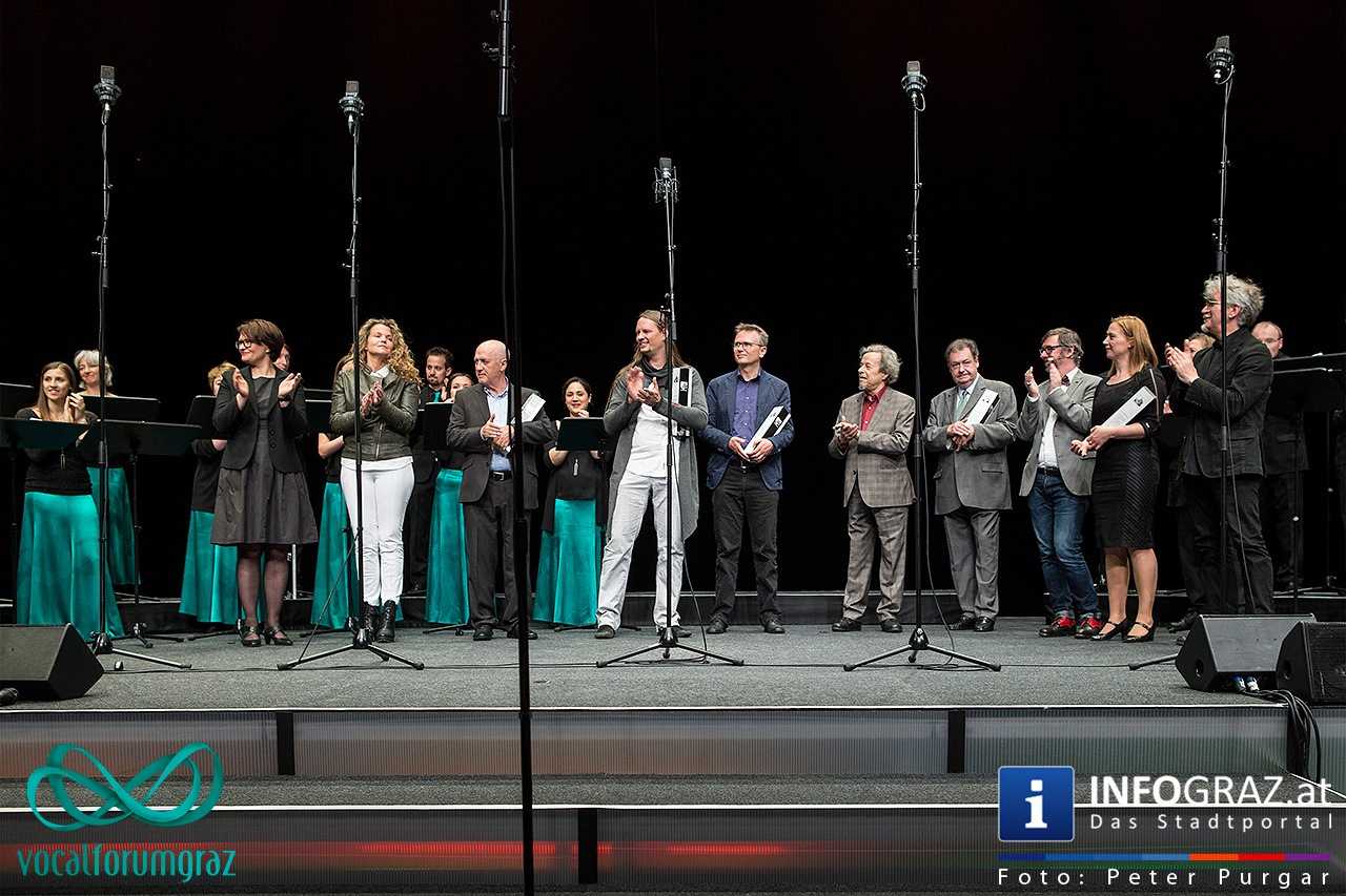 Uraufführung ‚New Carmina‘ und 30jähriges Chorjubiläum des Vocalforum Graz. - 163