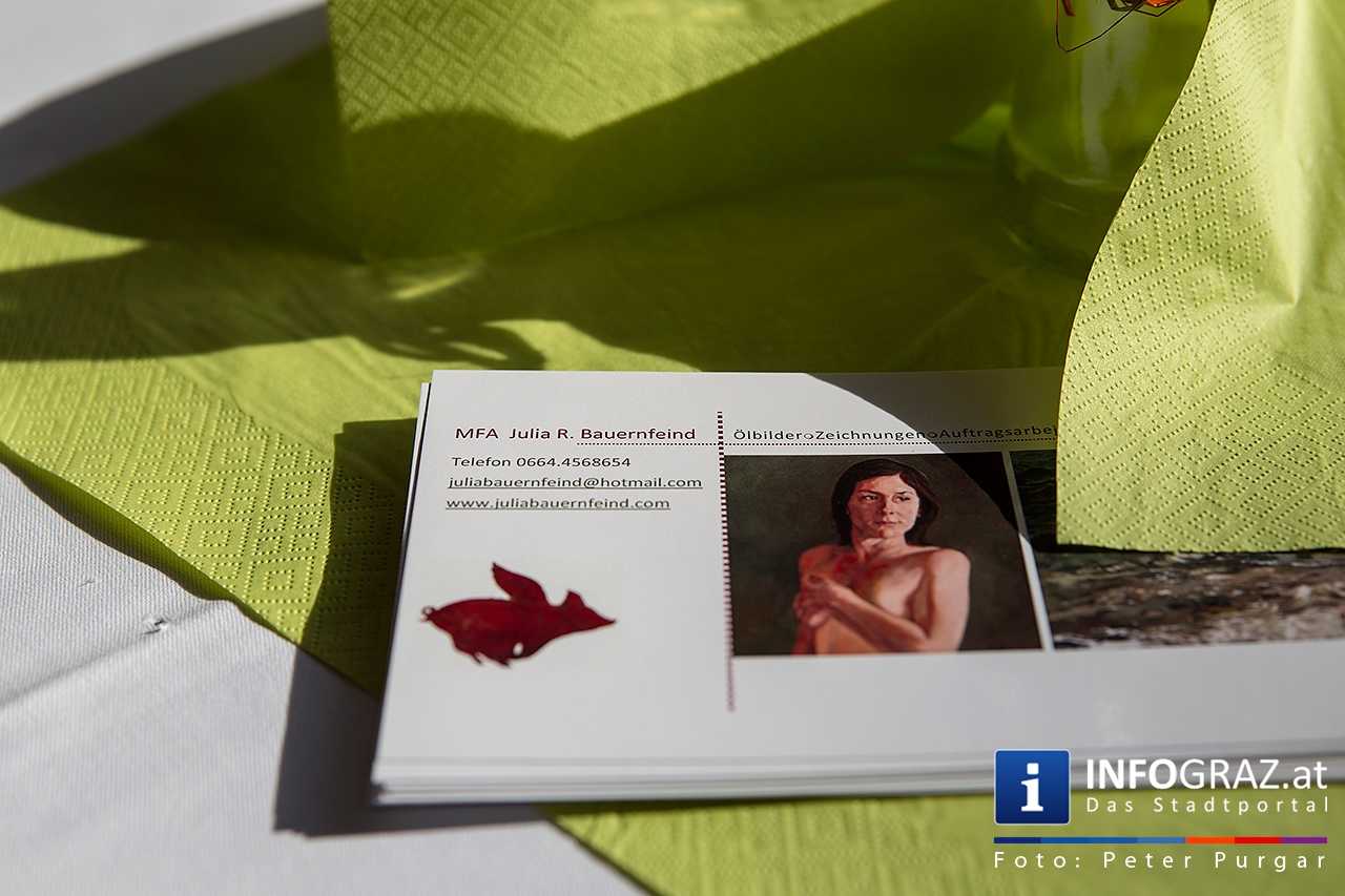 Ausstellungseröffnung von Julia Bauernfeind im Landhaus Graz - 007