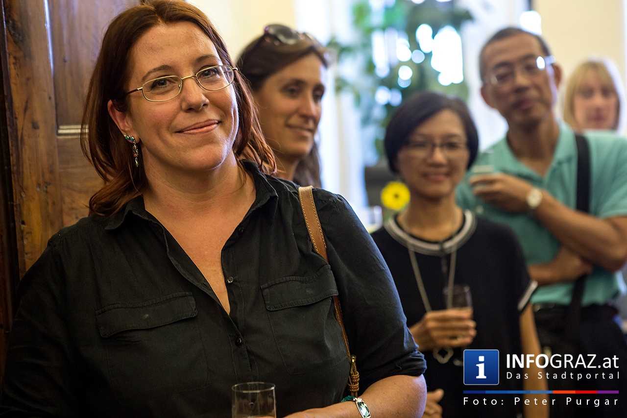 Ausstellungseröffnung von Julia Bauernfeind im Landhaus Graz - 034