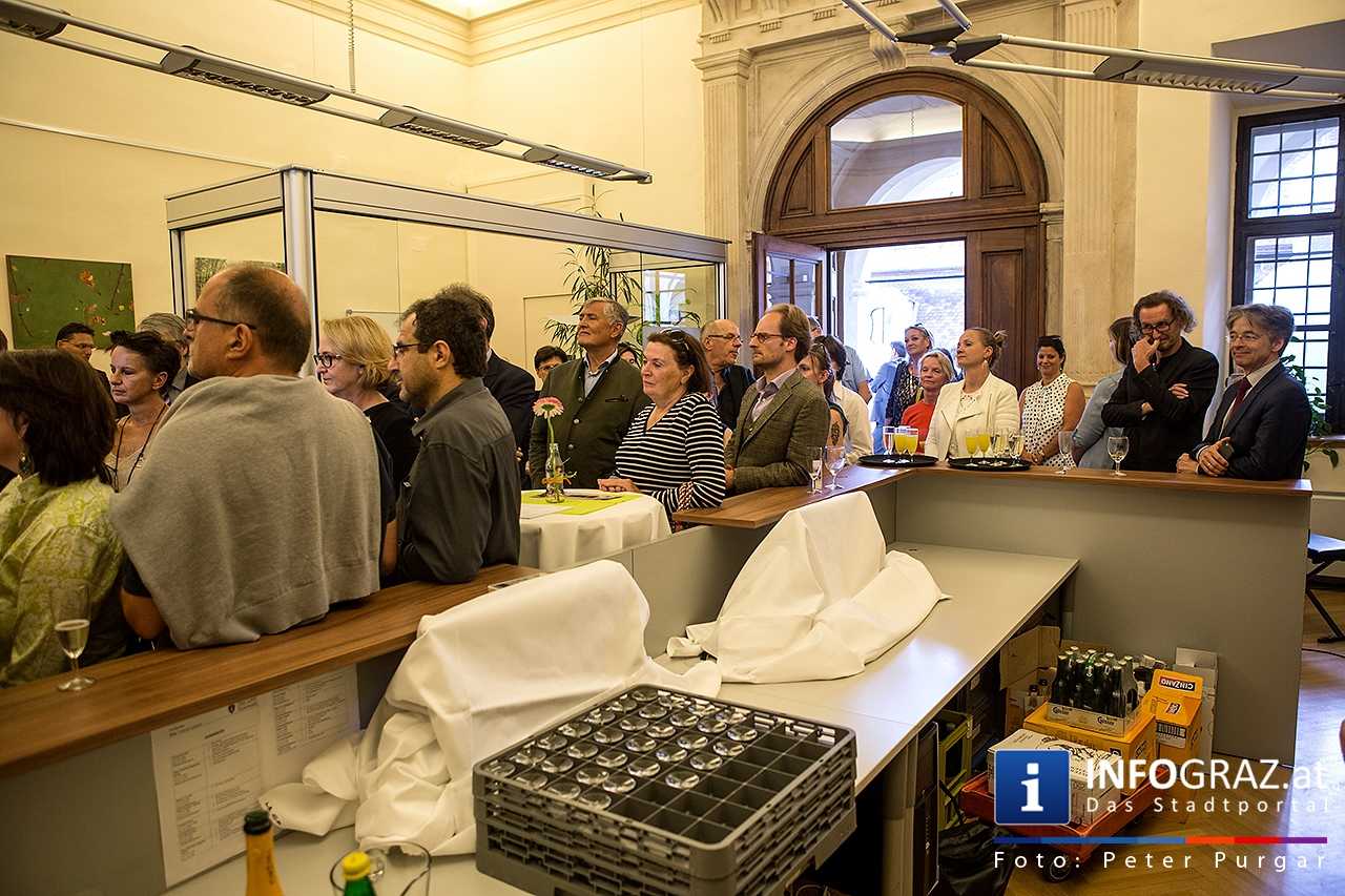 Ausstellungseröffnung von Julia Bauernfeind im Landhaus Graz - 037