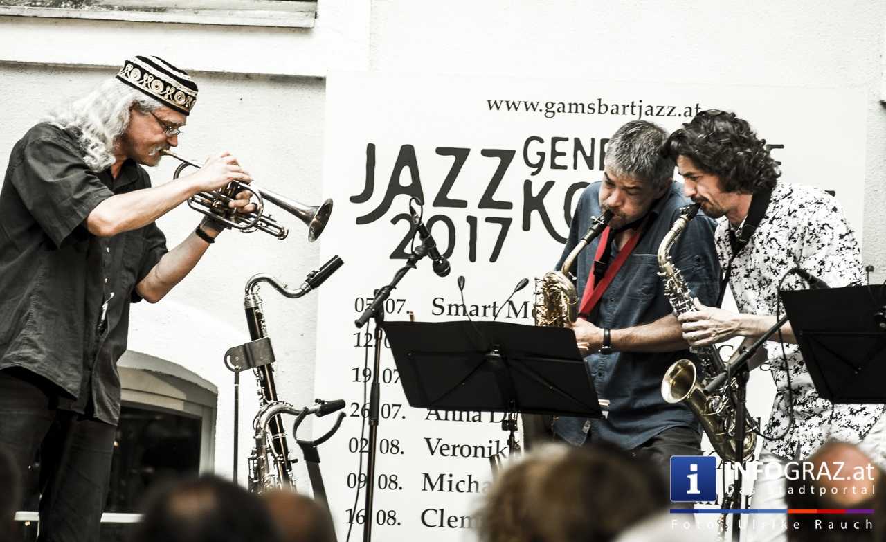 Eröffnung Jazz-Konzerte im Generalihof Graz_2017 mit den ‚Smart Metal Hornets‘ - 026