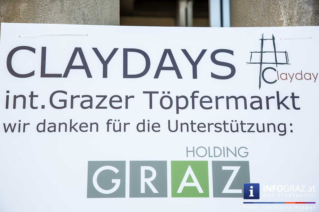 ‚Claydays‘ - 11. Grazer Töpfermarkt am Karmeliterplatz Graz - 078