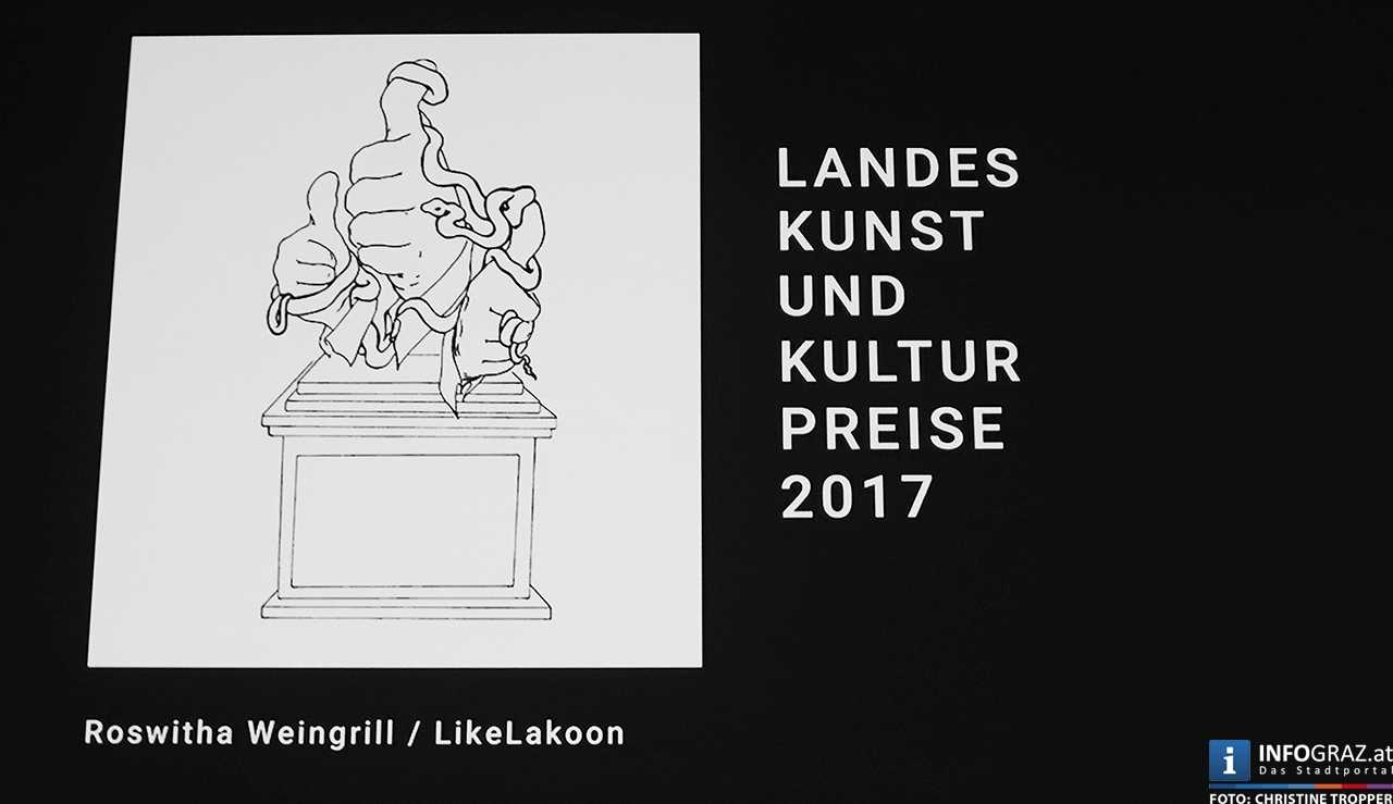 Verleihung der Kunst- und Kulturpreise des Landes Steiermark Redoutensaales Schaupielhaus Graz - 006