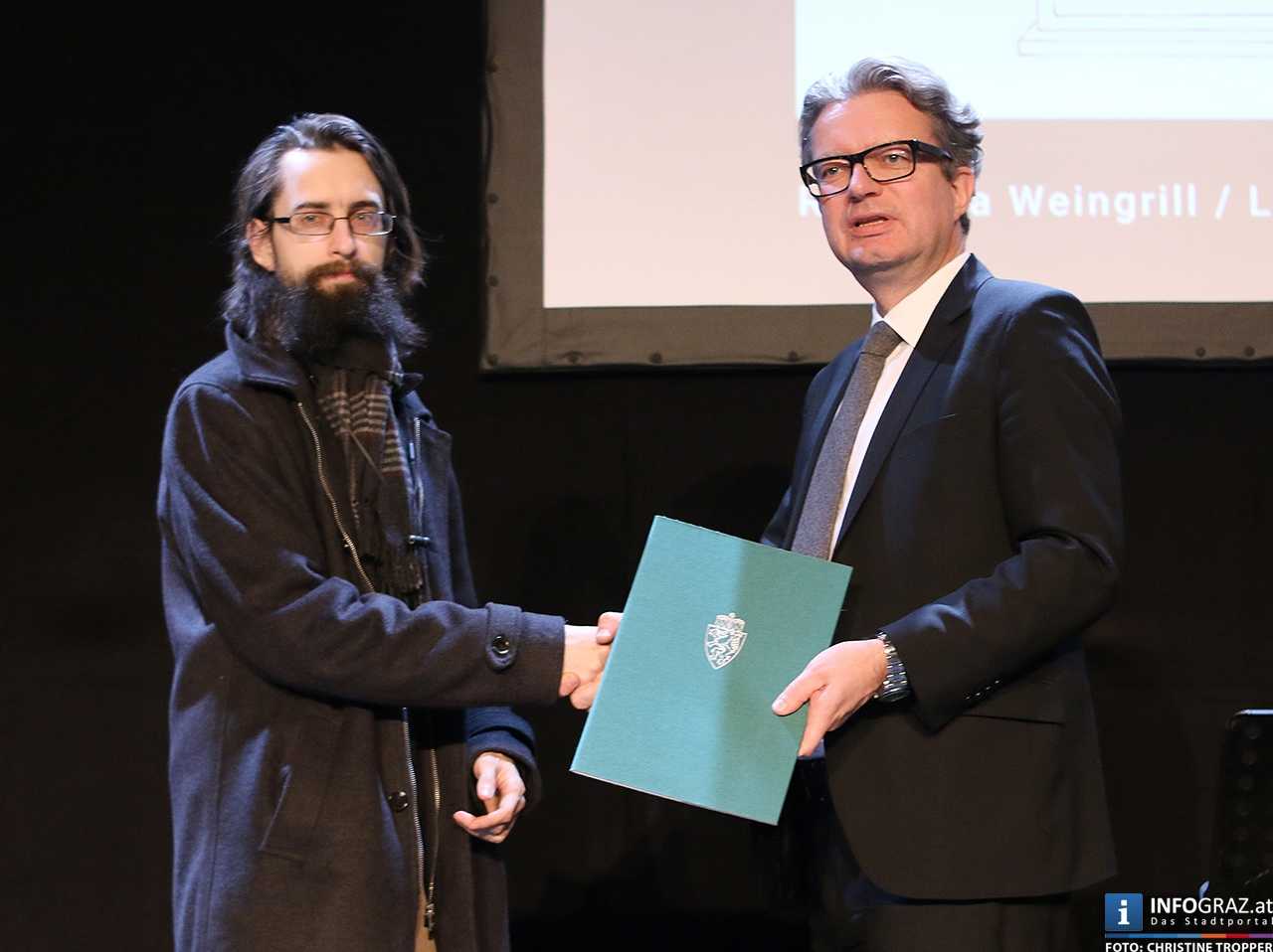 Verleihung der Kunst- und Kulturpreise des Landes Steiermark Redoutensaales Schaupielhaus Graz - 033