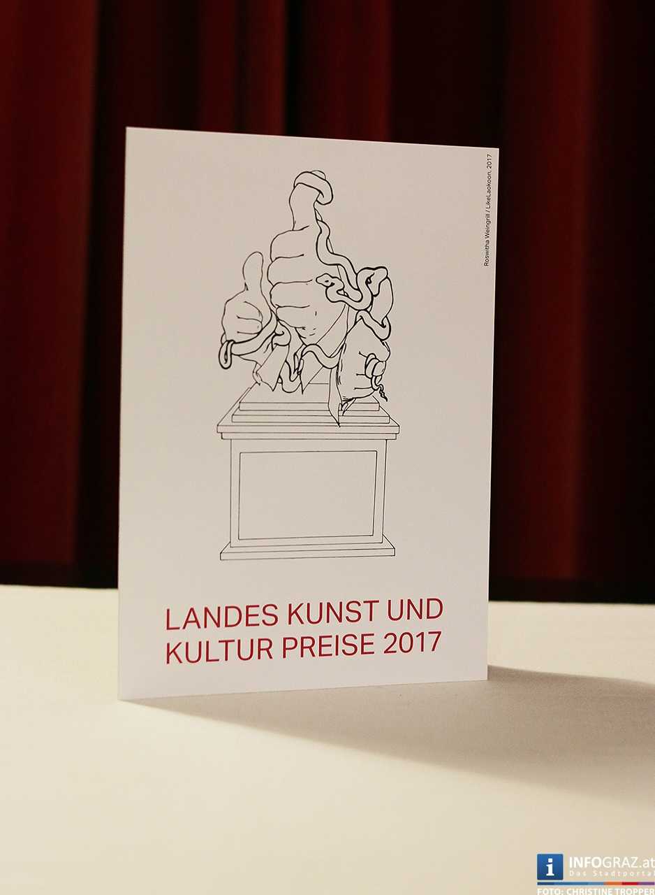 Verleihung der Kunst- und Kulturpreise des Landes Steiermark Redoutensaales Schaupielhaus Graz - 035