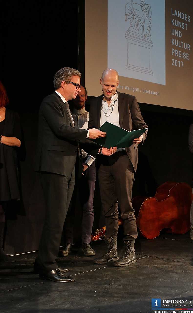 Verleihung der Kunst- und Kulturpreise des Landes Steiermark Redoutensaales Schaupielhaus Graz - 126