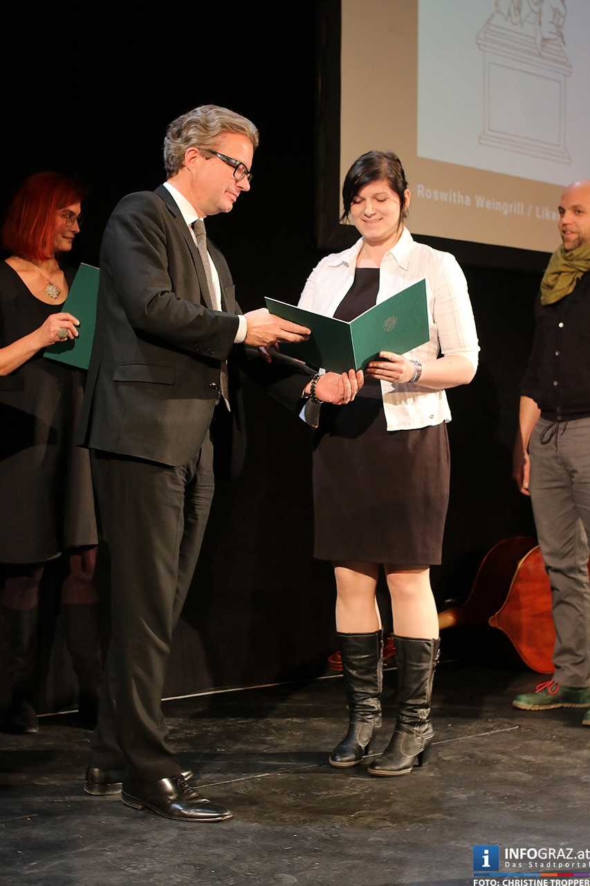 Verleihung der Kunst- und Kulturpreise des Landes Steiermark Redoutensaales Schaupielhaus Graz - 129