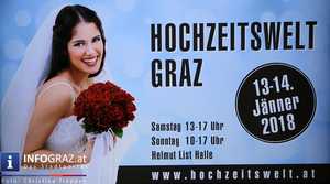 Hochzeitswelt 2018 - Helmut List Halle Graz