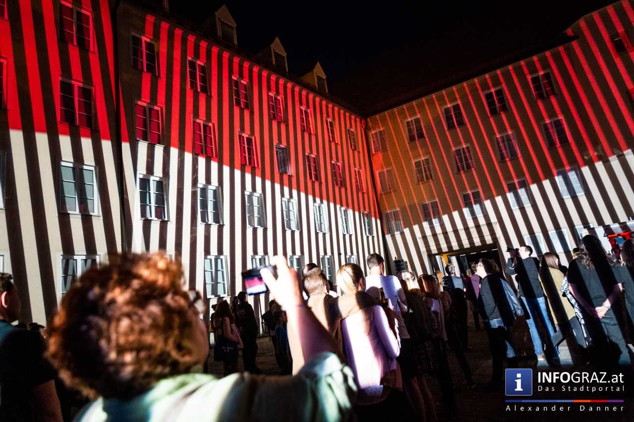 Lichtkunstfestival Klanglicht 2018 in der Grazer Innenstadt - 012