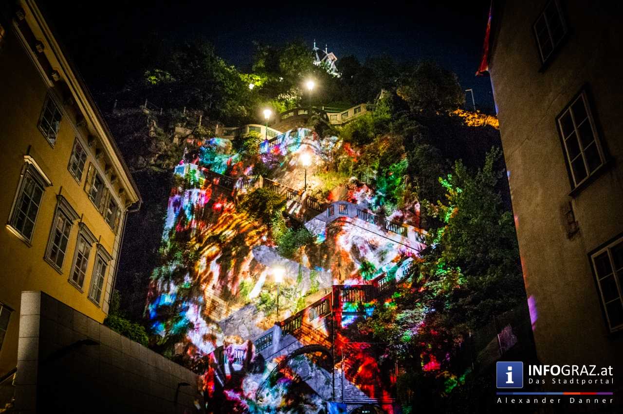 Lichtkunstfestival Klanglicht 2018 in der Grazer Innenstadt - 032