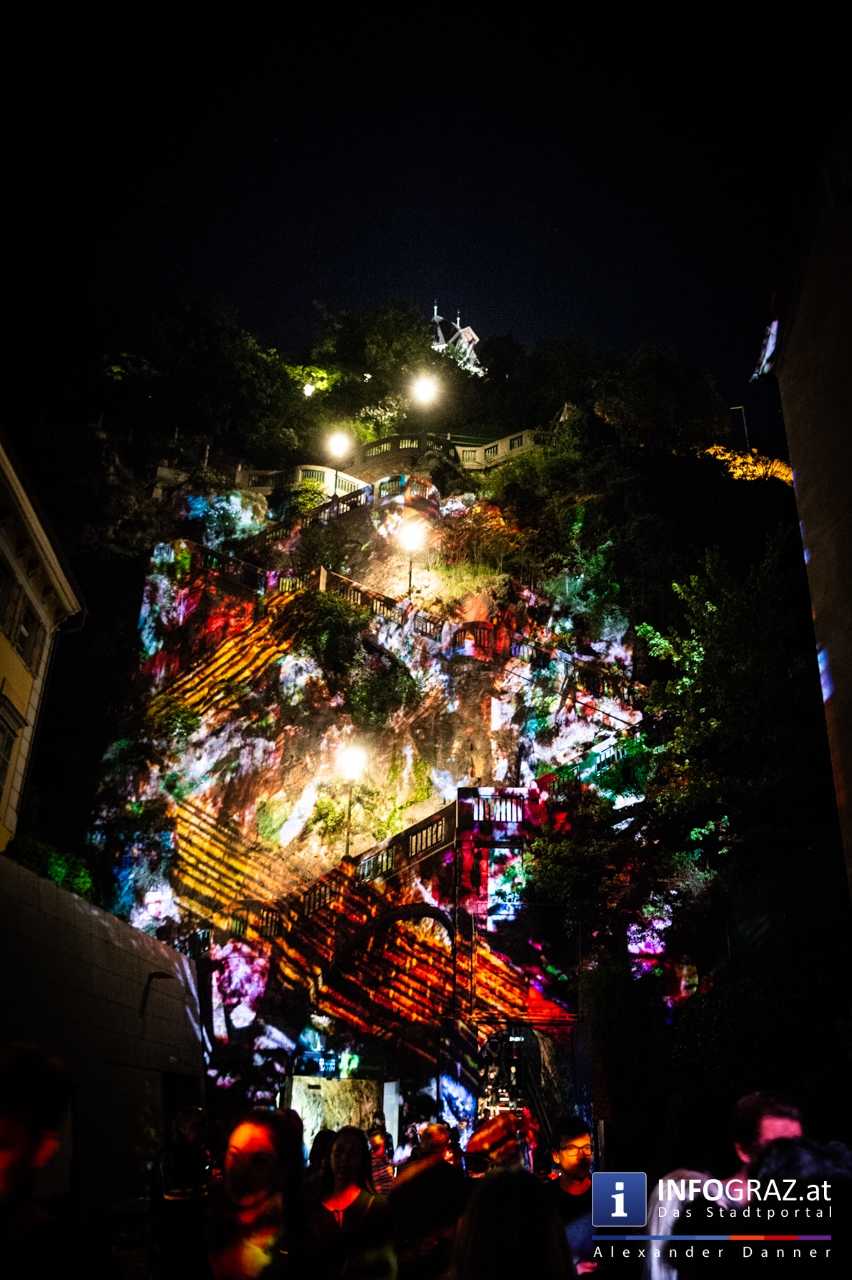 Lichtkunstfestival Klanglicht 2018 in der Grazer Innenstadt - 033