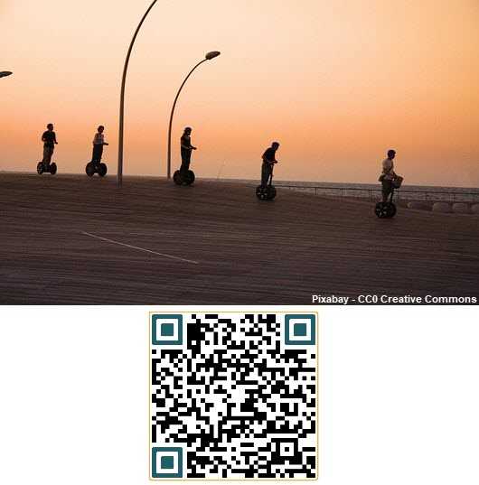 Gutschein Vollmond-Tour mit Segway Guide QR