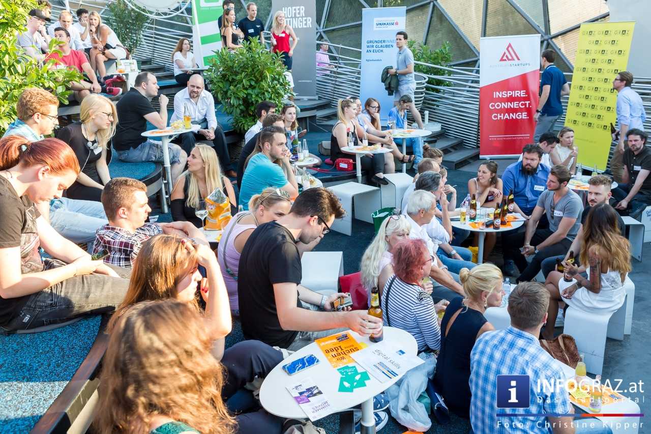 Wir vernetzen die Grazer Startup-Szene: Startup Spritzer wieder auf die Murinsel Graz! - 003