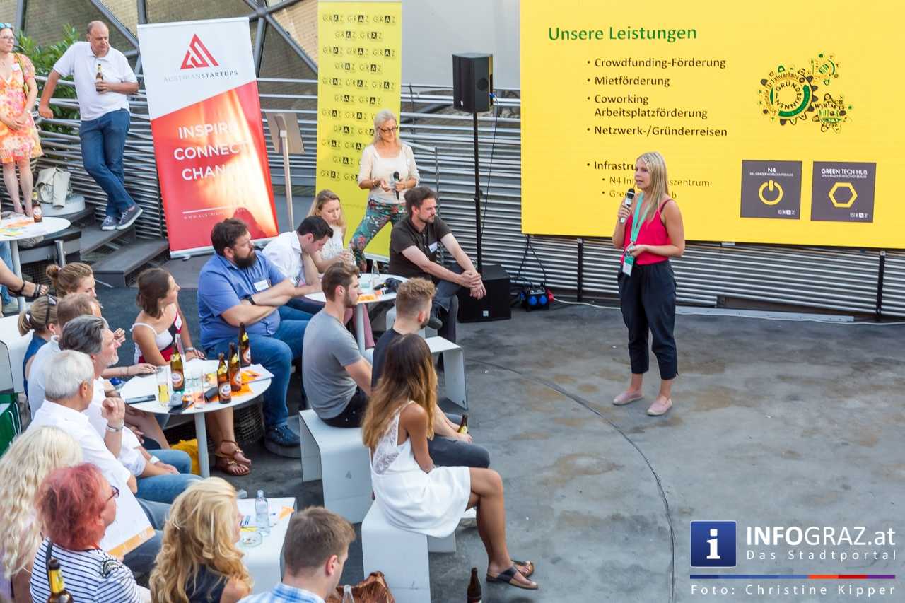 Wir vernetzen die Grazer Startup-Szene: Startup Spritzer wieder auf die Murinsel Graz! - 010