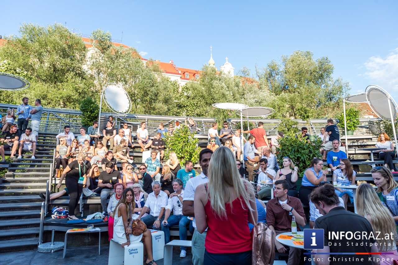 Wir vernetzen die Grazer Startup-Szene: Startup Spritzer wieder auf die Murinsel Graz! - 056