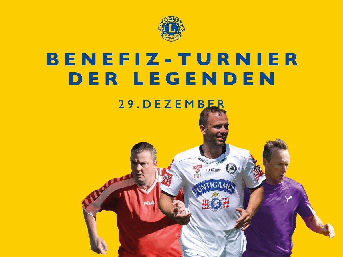 Benefiz-Hallenfußballturnier der Legenden Graz ‚Lions Club Graz‘ - Raiffeisen Sportpark - 001