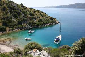Kroatien,Strand,einfach raus,Dalmatien,Sommer,Ferien,Meer,Insel,Entspannung