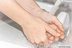 Hände waschen,gesunde Hygiene