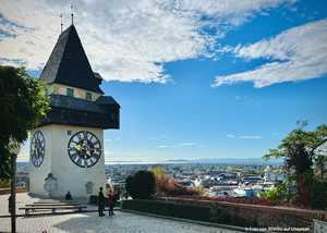 Graz Steiermark,UNESCO-Stätten,Uhrturm,Schlossberg