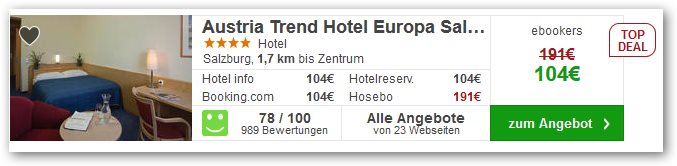 trivago Top Deal