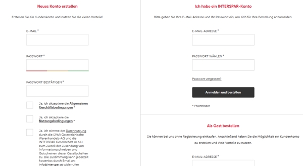 Interspar Login